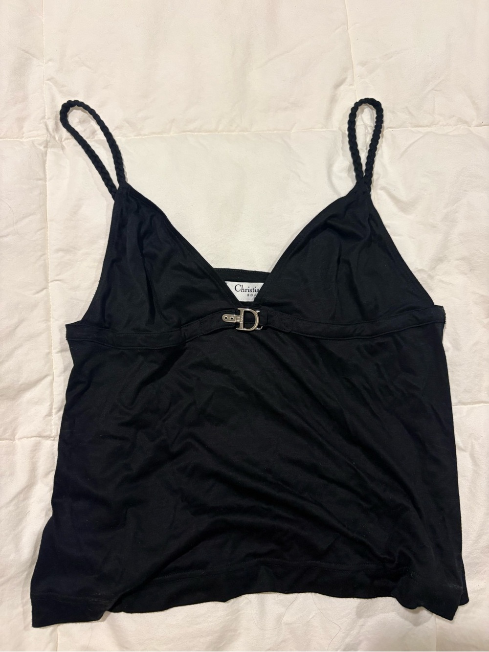 ICONIC Christian Dior Buckle tank top!!!